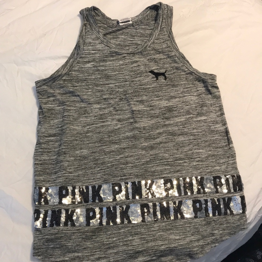 Pink tank top